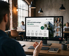 Erfolgreiches IR-ONE-Webinar: ESG wird nicht weniger. Nur anders.
