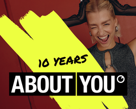 Zehnter Geburtstag bei ABOUT YOU!